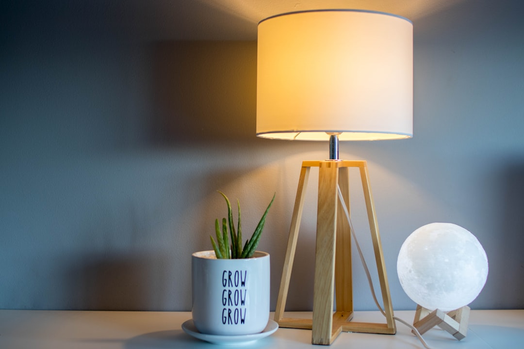 Rustic Charm: The Wooden Table Lamp