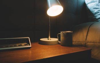 Photo table lamp