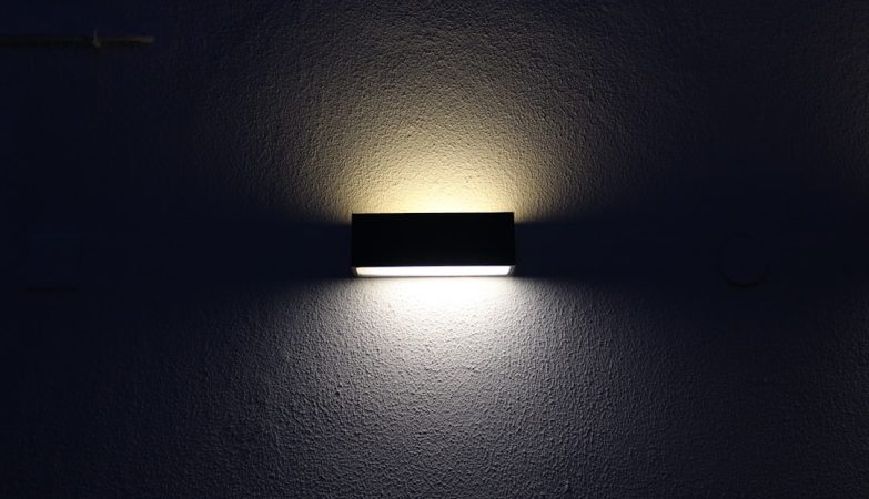 Photo LED wall lamp