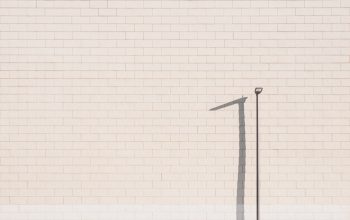 Photo minimalist wall lamp