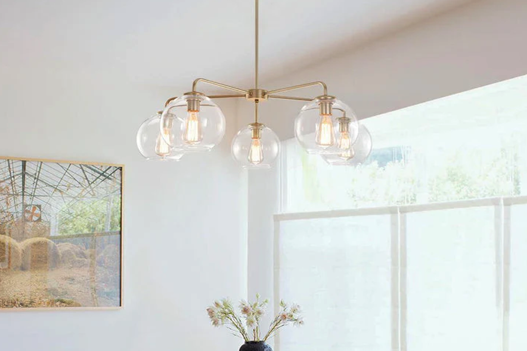 Stunning Hand Blown Glass Ceiling Lamp: Elevate Your Space