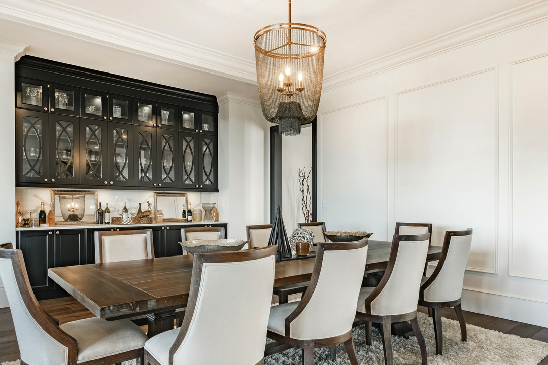 Enhance Your Formal Dining Room with an Antique Silver Chandelier