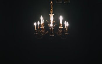 Photo chandelier